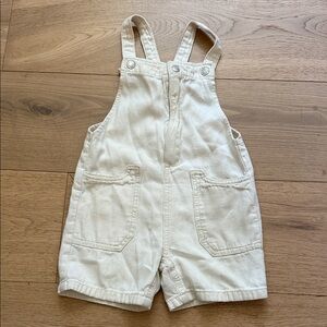 Zara Cream Kids Overalls